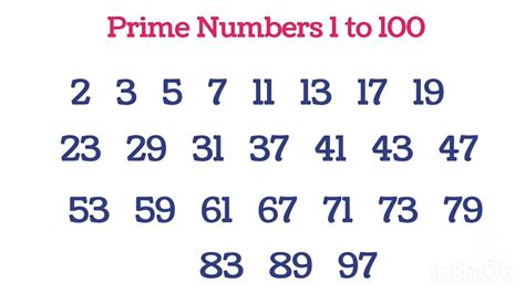 prime numbers between 1 and 100|Prime Numbers Between 1 and 100 .